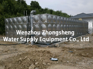 Stainless steel engineering water tank