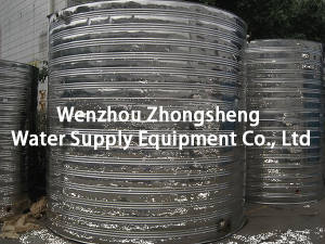 3t vertical circular insulated water tank