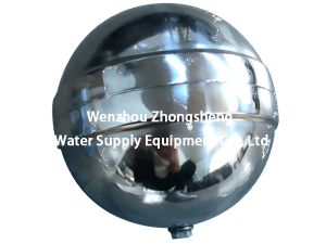 Stainless steel water tank floating ball